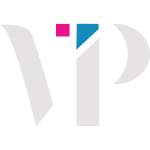 Visual-Pixel Digital Media and Marketing Agency Logo White Small